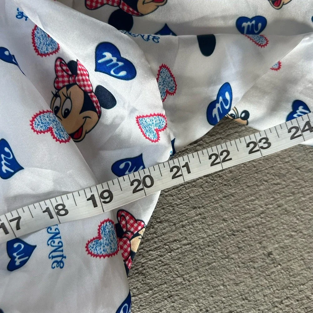 Vintage Miss Elaine Minnie‎ Mouse Robe Women's XS/S USA Made Disney Lounge